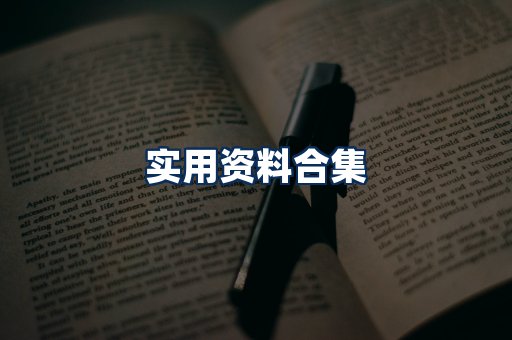 实用PDF资料展示